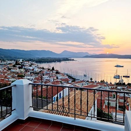 Panoramic View Poros Town Exterior foto