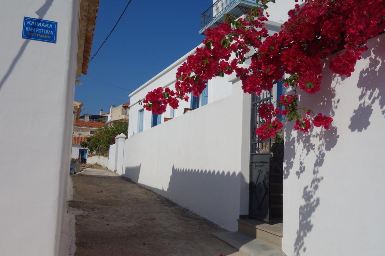 Panoramic View Poros Town Exterior foto