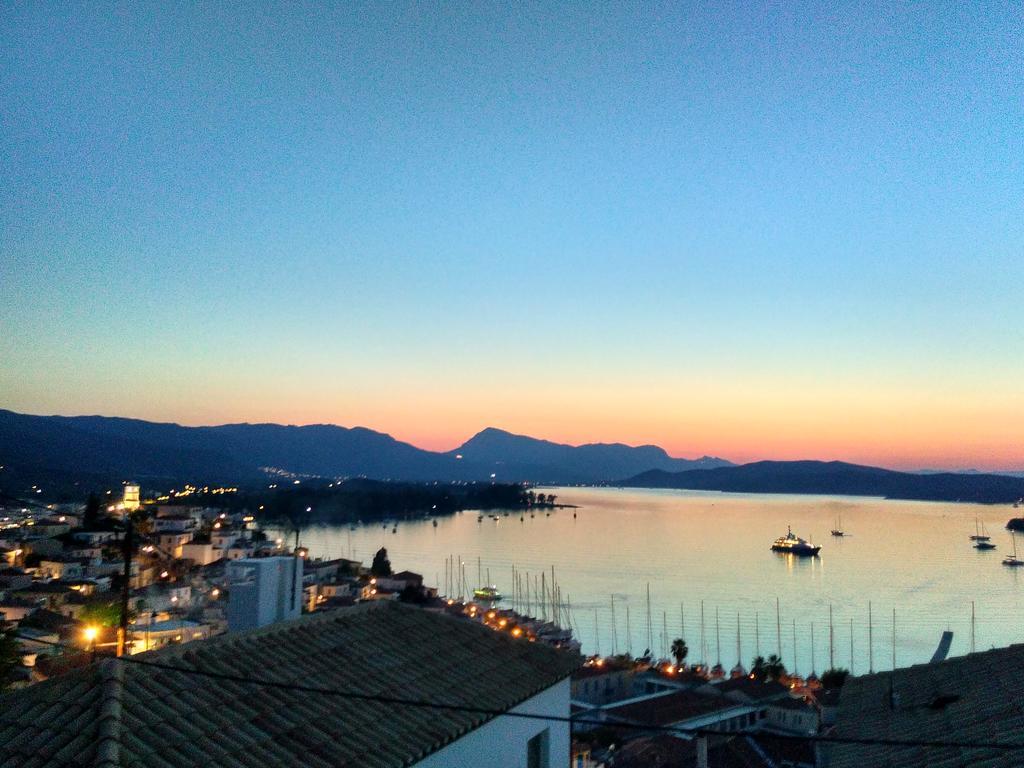 Panoramic View Poros Town Exterior foto