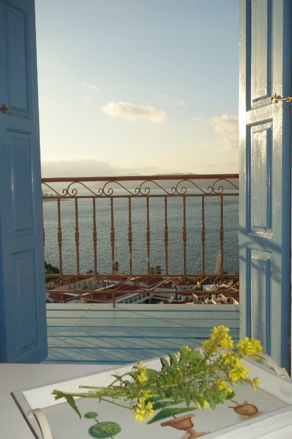 Panoramic View Poros Town Exterior foto