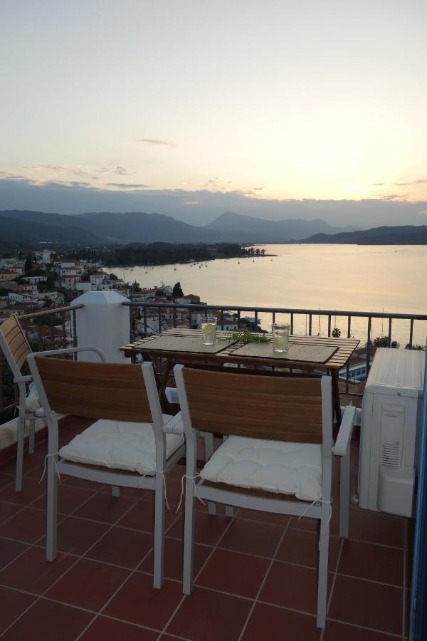 Panoramic View Poros Town Exterior foto